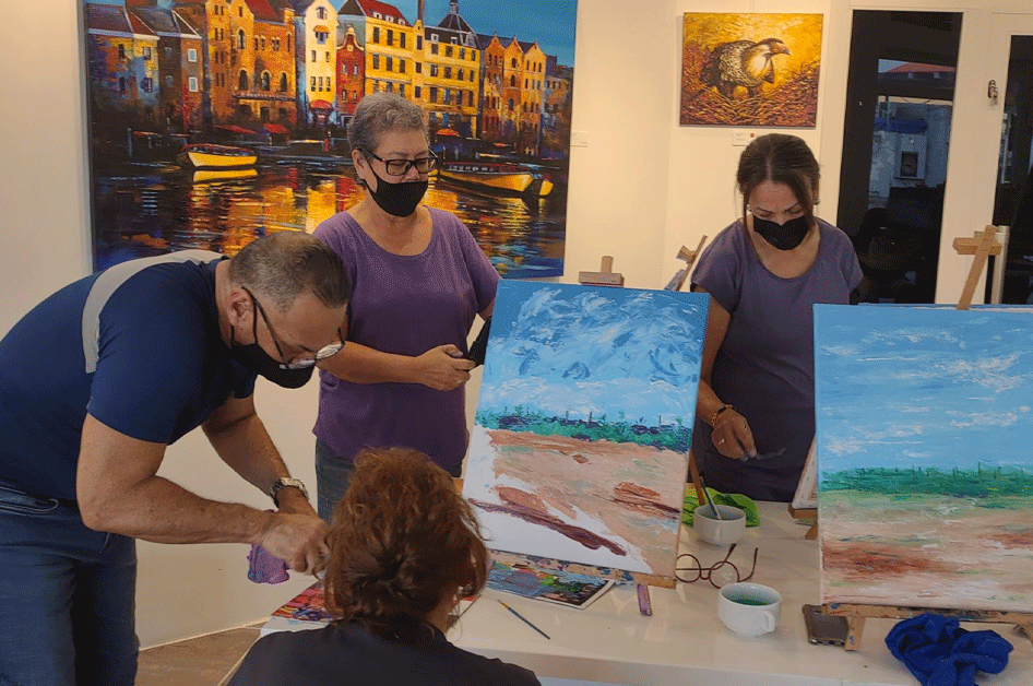 Palette Knife with Elvis Tromp