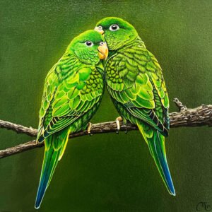 Green Parrots
