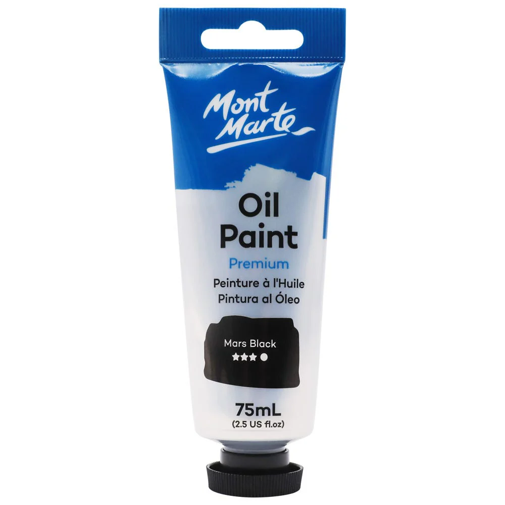 Oil Paint Premium- Mars Black
