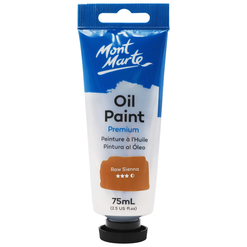 Oil Paint Premium - Raw Sienna