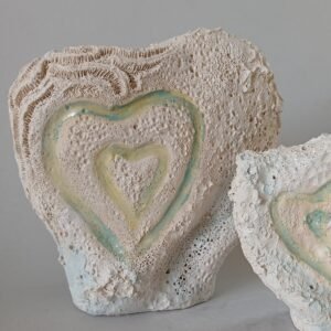 Double Heart Green M