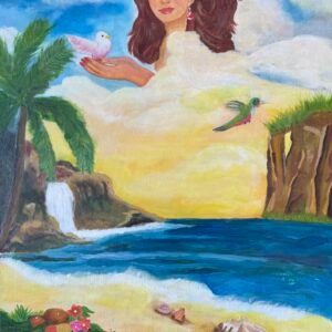 Lady Spirit Enjoying Nature