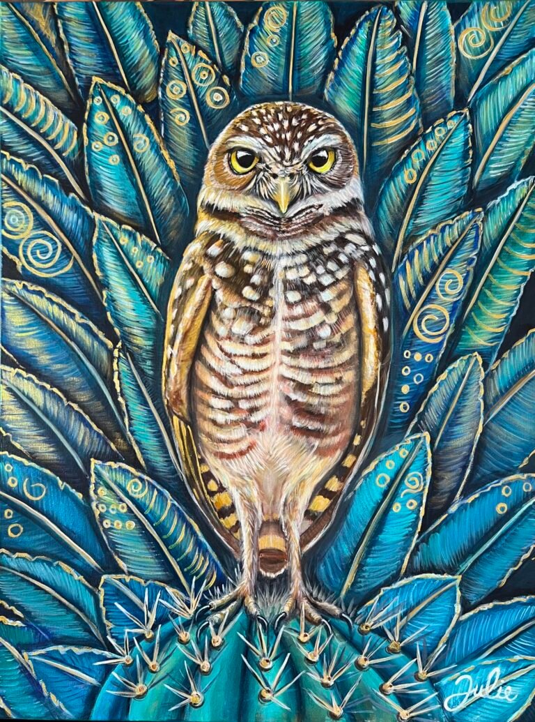 painting - Rooted by Wisdom