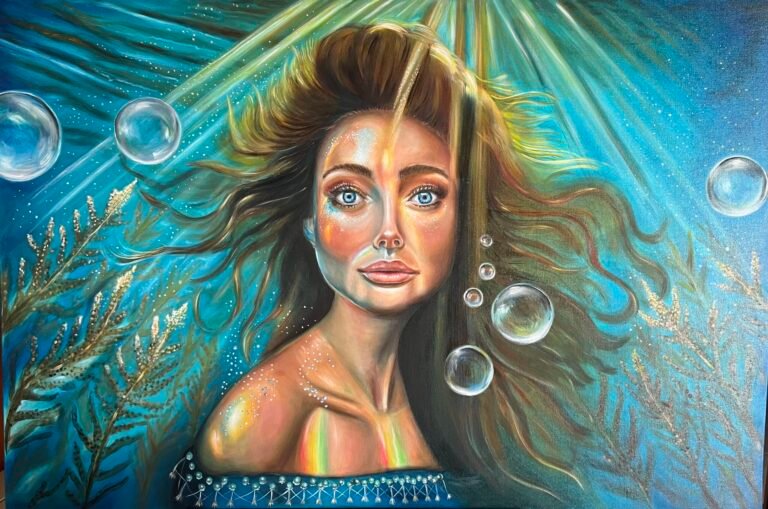 painting - Surrender in trust