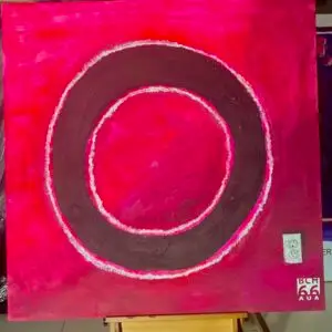 PLUGGED IN MAGENTA CIRCLE 