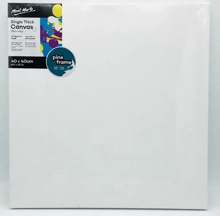 Single Thick Canvas Discovery 40 x 40cm