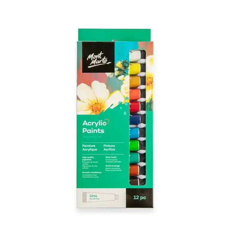 Acrylic Paints Signature 12pc x 12ml