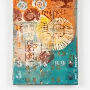 RATIO I - Elisa LejuezII” (30 × 30 cm). Elisa Lejuez in a few words: Bold Neo-Pop between fine art and design. You can see it at ArtisA in San Nicolas, or buy it online: island delivery in Aruba or shipped worldwide.