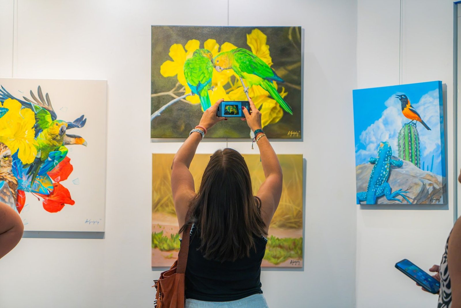 Moments from Aruba Art Fair 2026 in San Nicolas